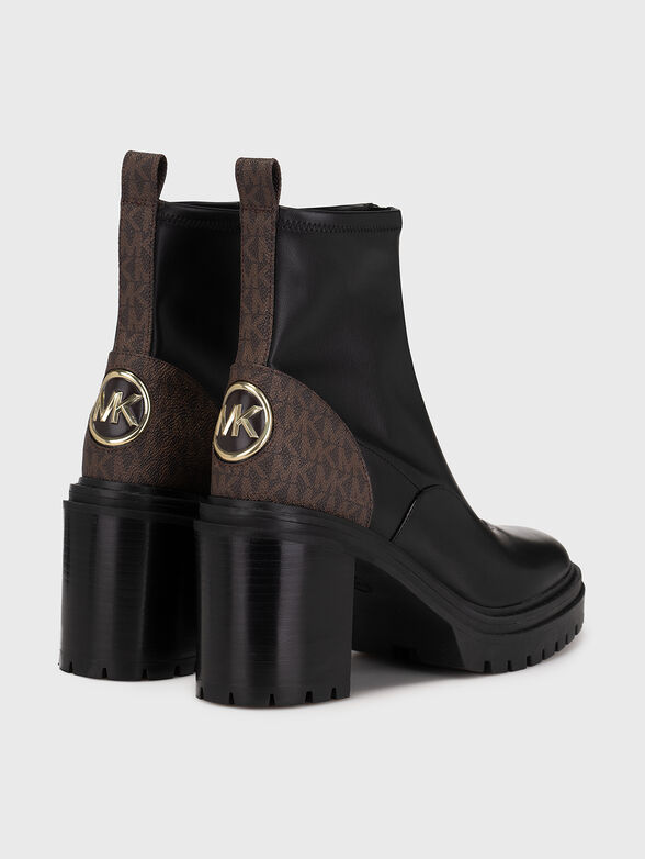 CYRUS boots with zip and logo detail - 3