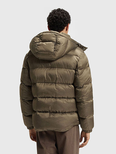 Jacket with removable hood and pockets - 3