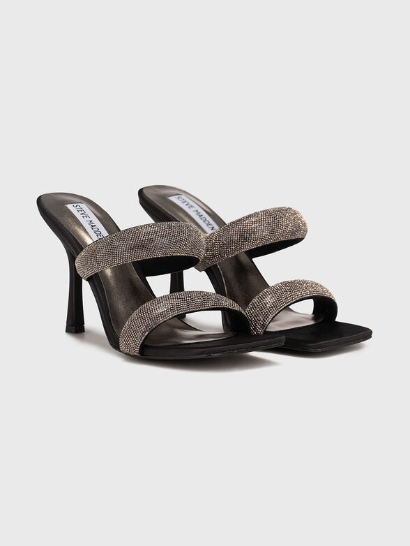 JETSETTER heeled sandals with shiny accents - 2
