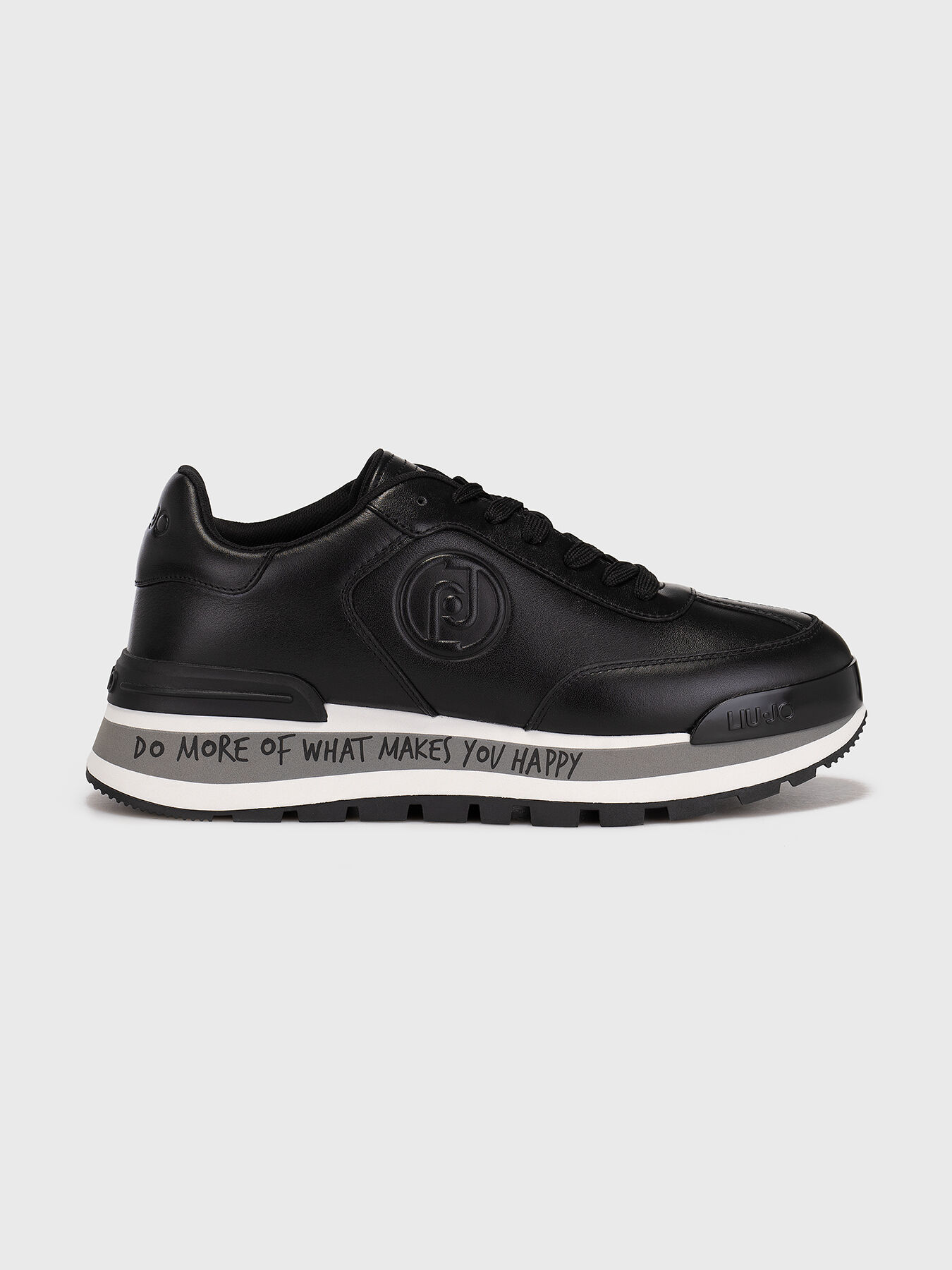 Black sneakers with all-over rhinestones