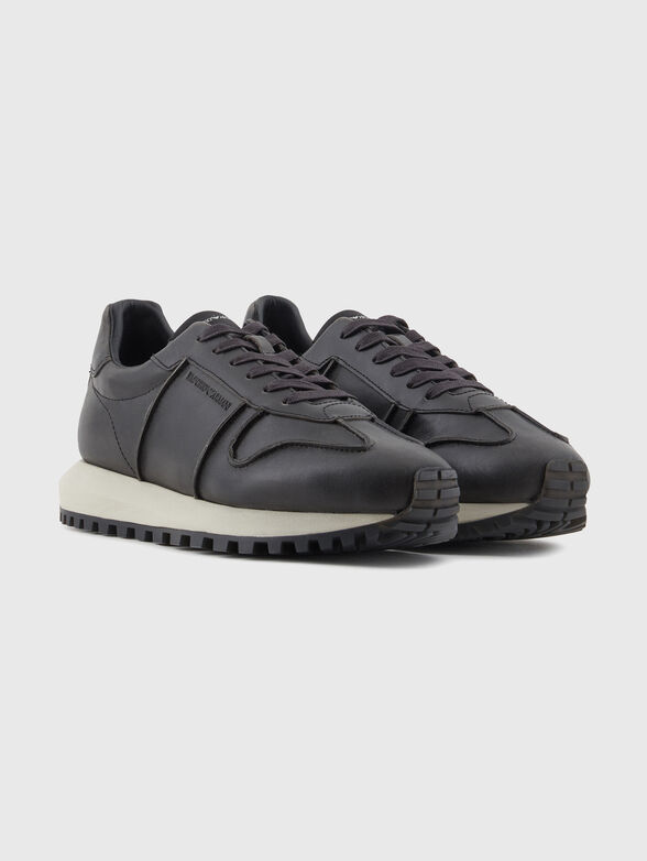 Genuine leather sneakers - 2