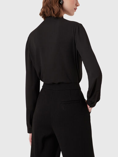 Shirt with long sleeves and gathered effect - 3