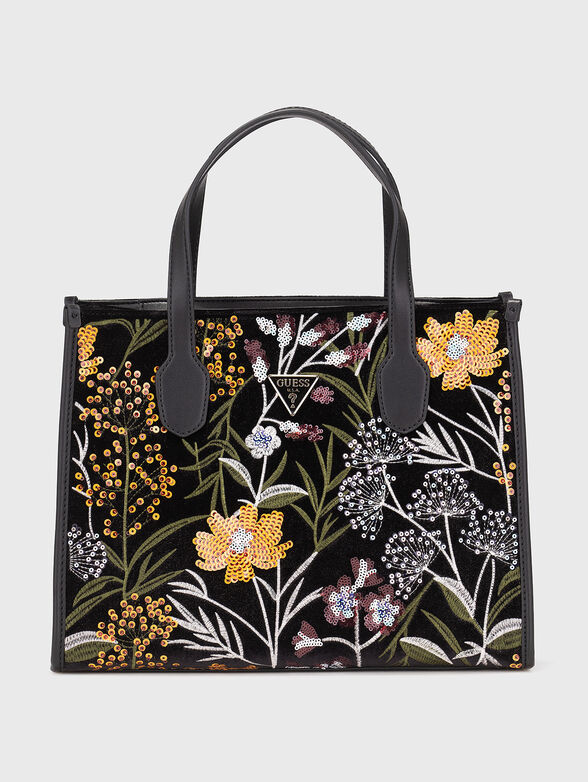 ZALINA 2 tote bag with floral motifs - 1
