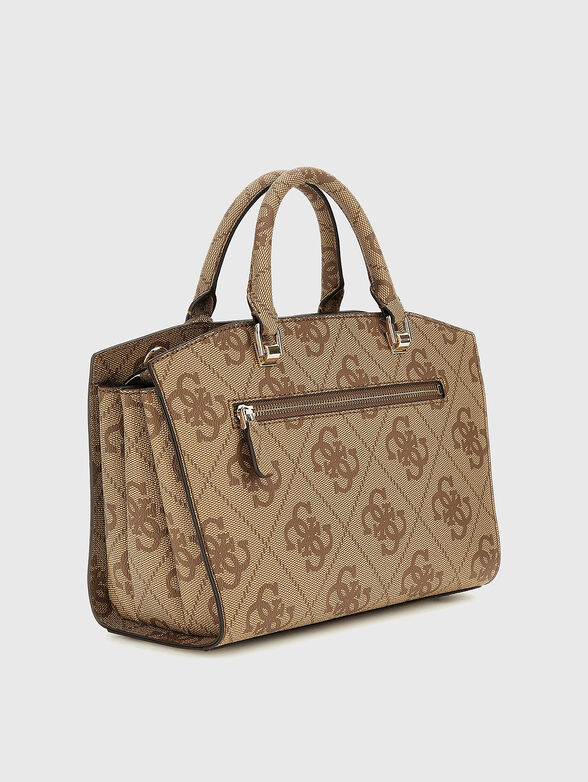 QUEENSLAND handbag with monogram logo print - 2