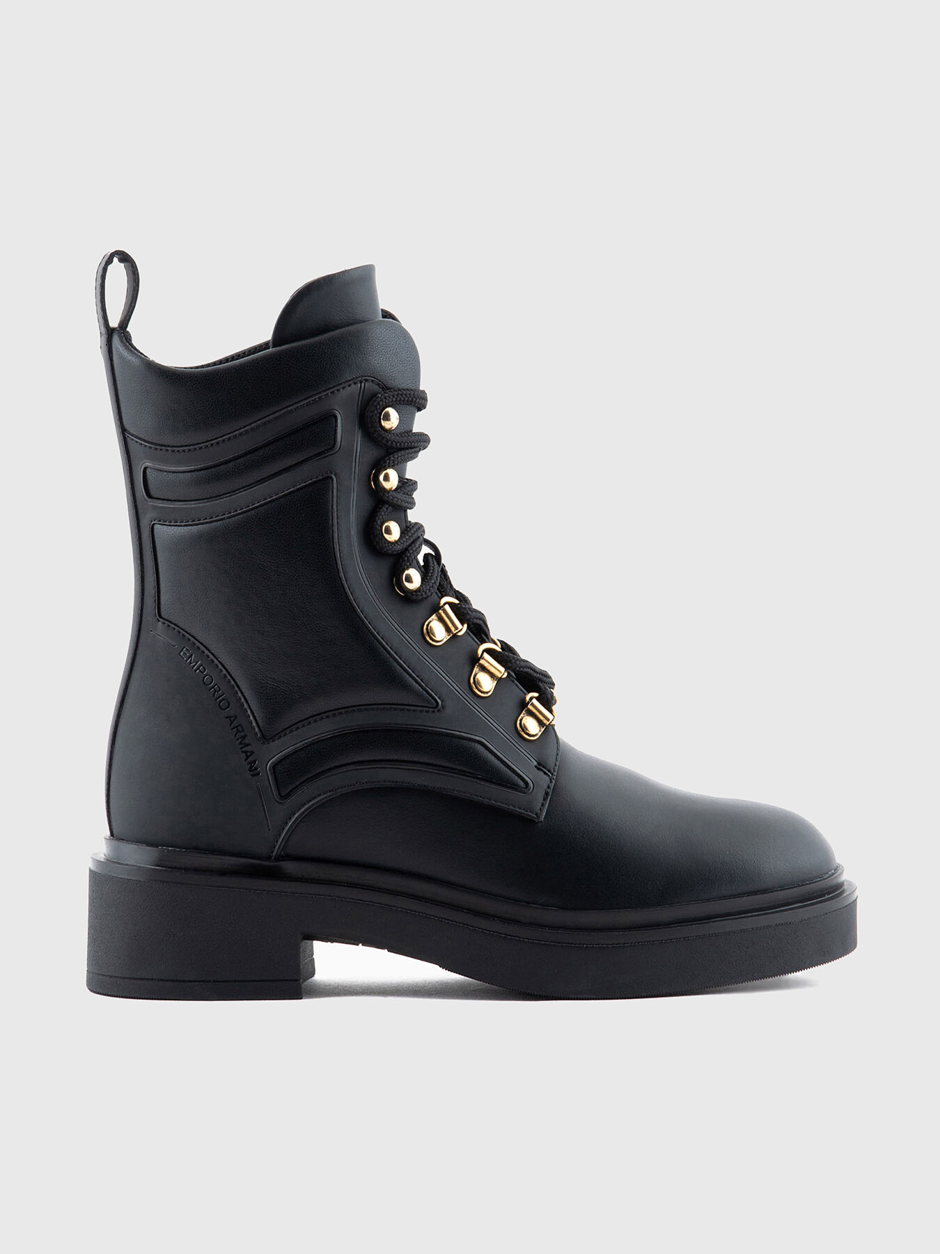 Armani black boots 2025