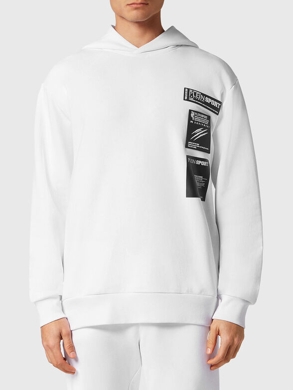 Sweatshirt with contrasting patch - 1