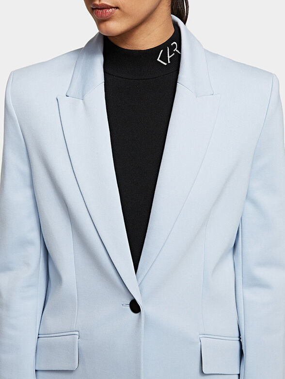 Punto jacket with branded tape - 4