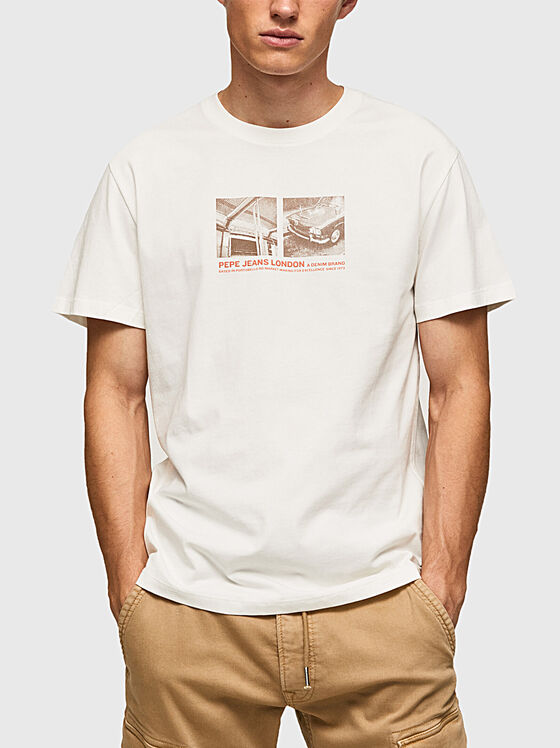 Бяла тениска RIANE - 1