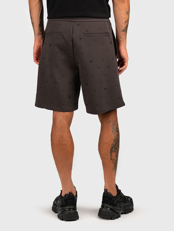 Sports shorts with logo embroidery - 2