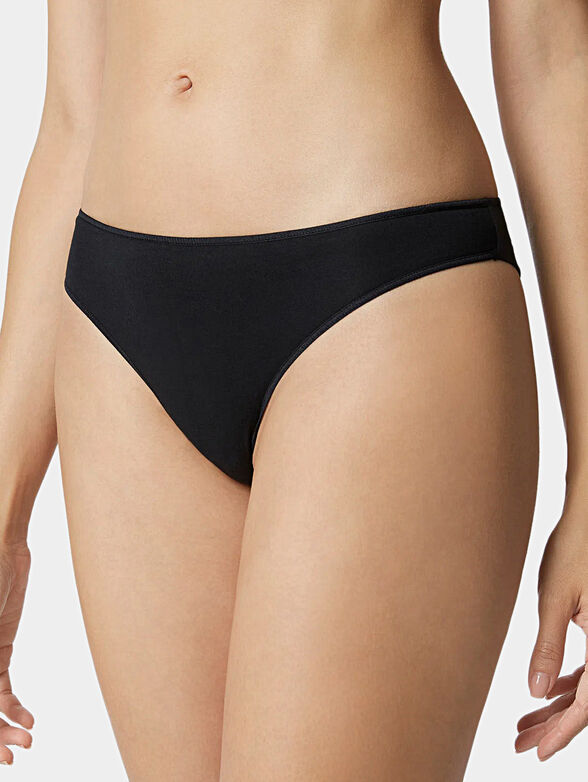 NEW COTONE RIMAGLIATO beige brazilian briefs - 1