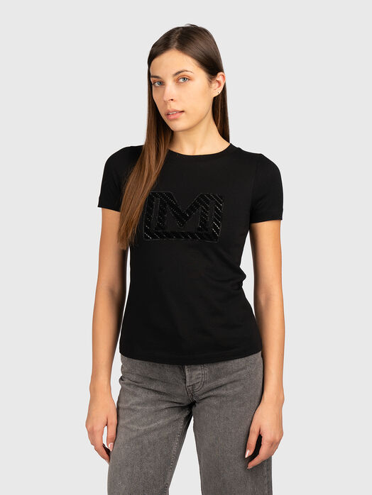 ALARA black T-shirt with logo