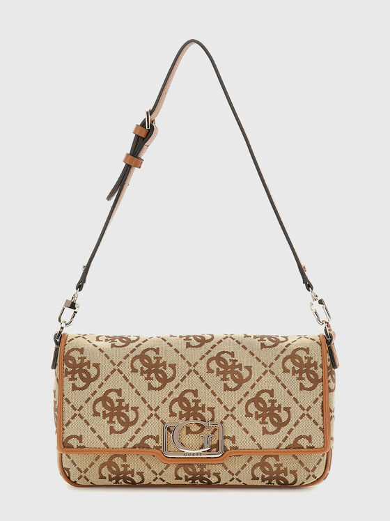 Crossbody bag with logo print - 1
