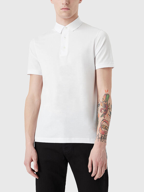 Polo shirt in white - 1