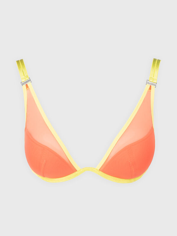 Bra in coral color  - 6