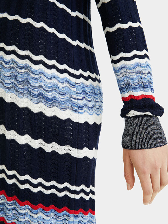 Long striped cardigan - 2