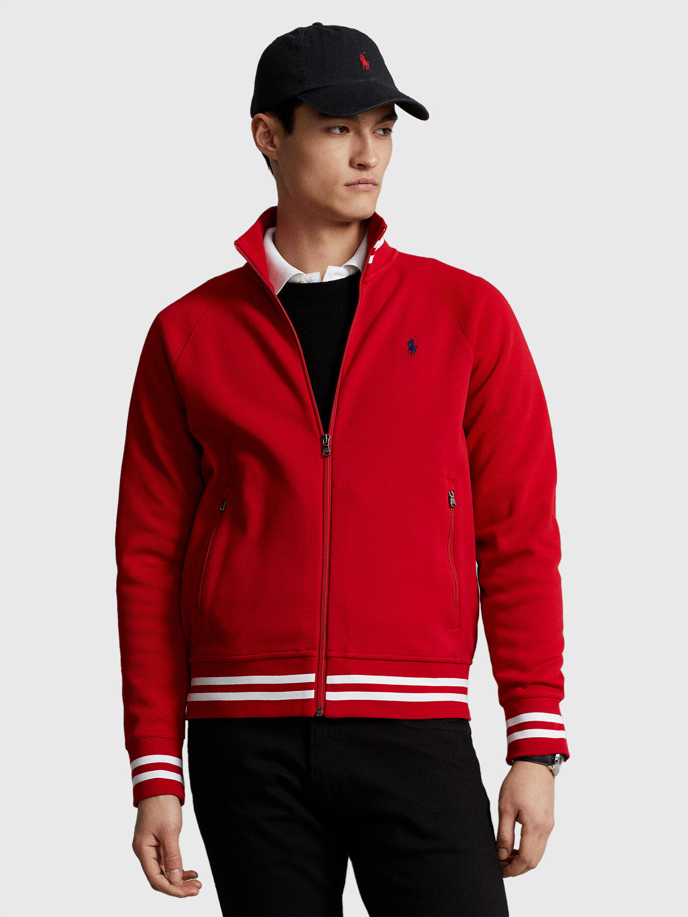 Polo ralph lauren red sweatshirt top