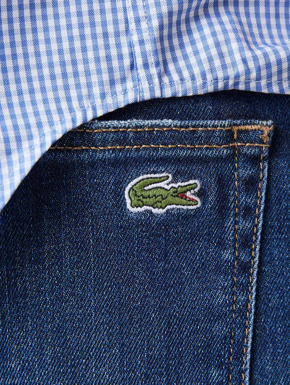 Slim-fit black jeans - 4