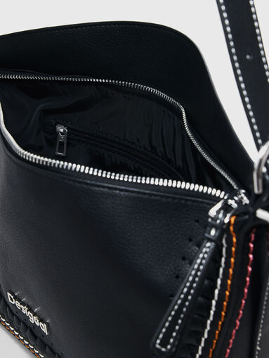 Bag with contrast stitching - 4