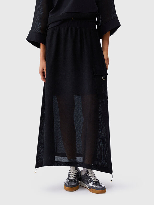 Midi mesh skirt - 1