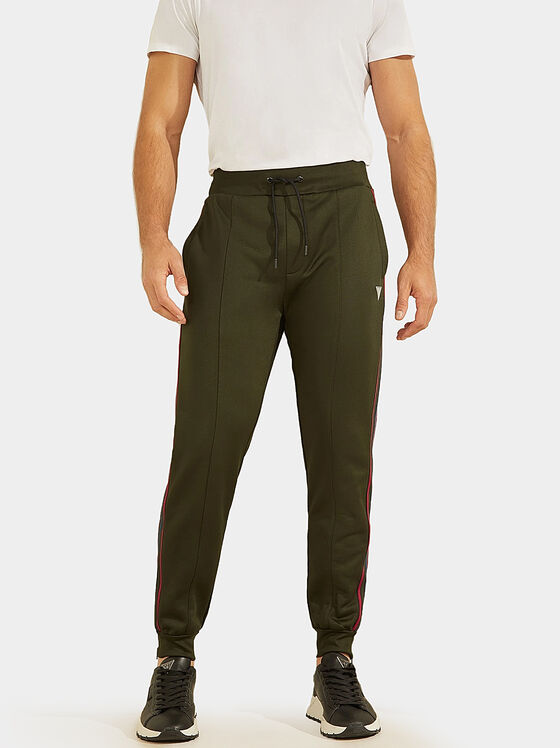 Зелен спортен панталон JEREMY - 1