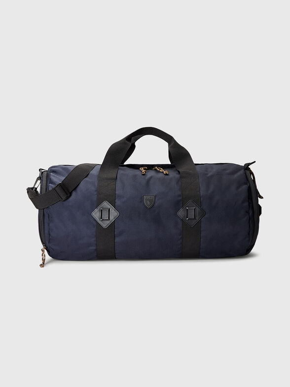 Canvas duffel with logo detail - 1