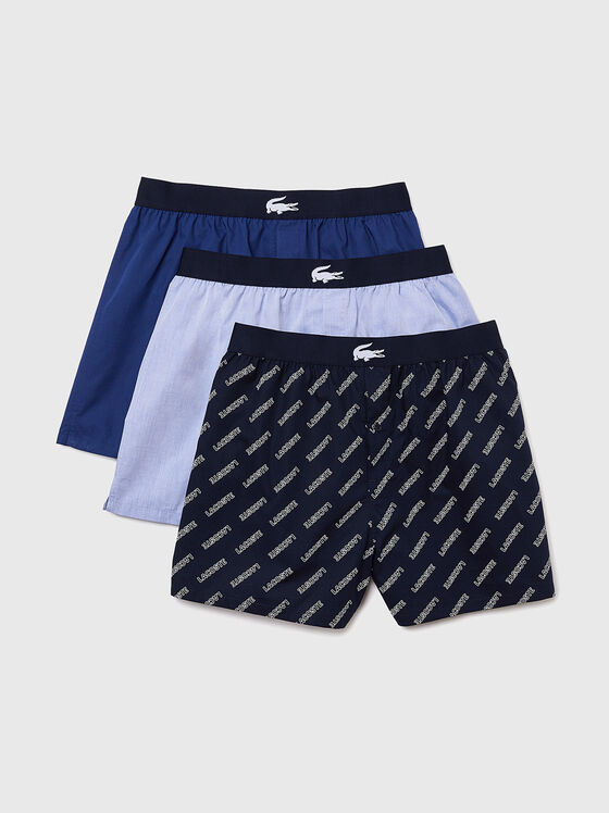 Set of three boxers with logo accents - 1