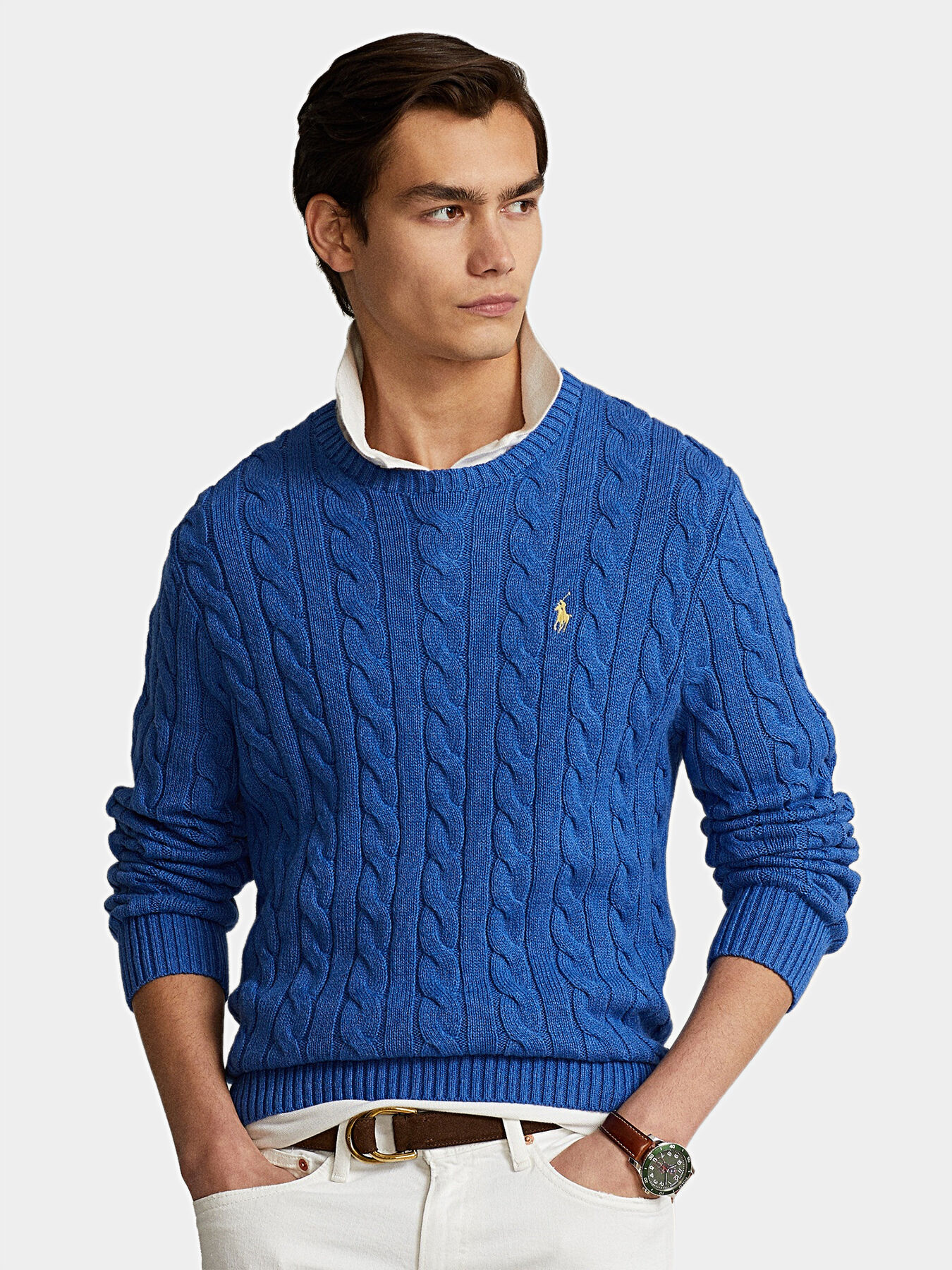 Blue ralph lauren sweater on sale
