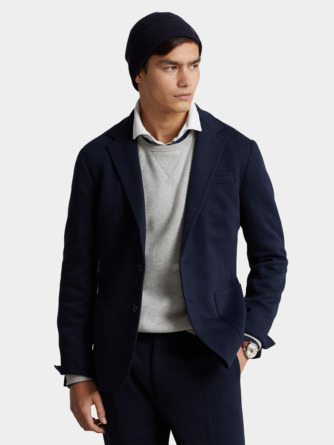 Sports jacket with polo sales