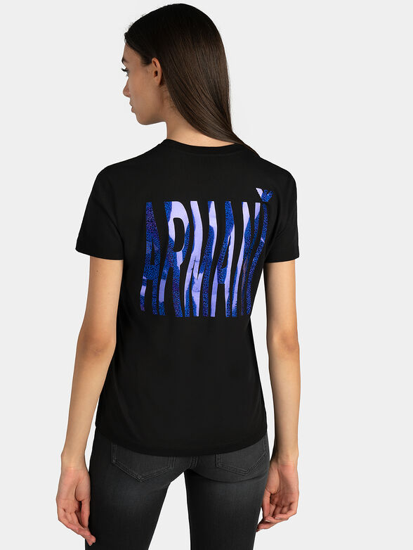 Cotton Т-shirt with logo lettering - 3