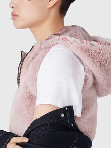 Dark blue denim jacket - 5