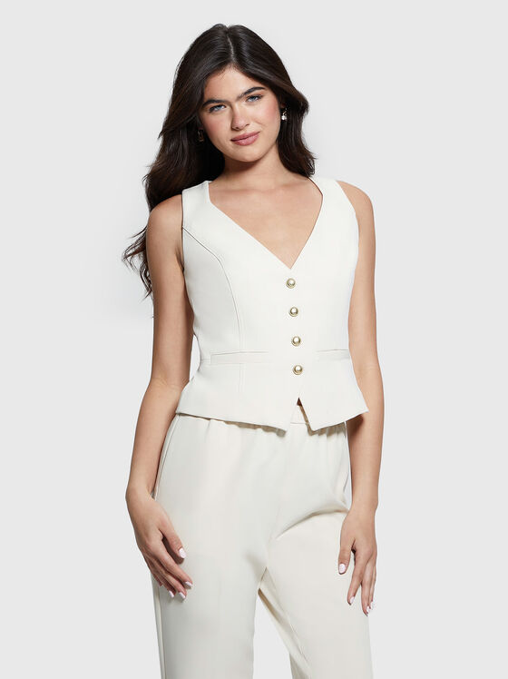 FATIMA slim fit vest - 1