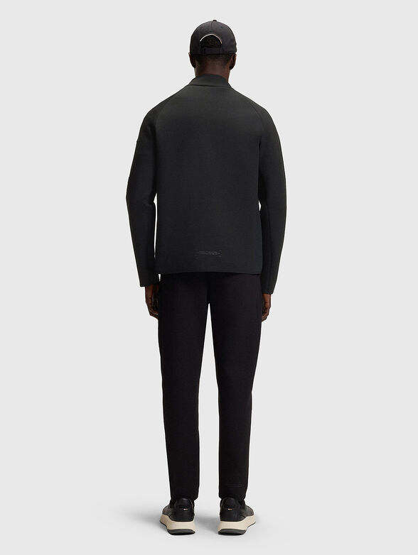 Sweatshirt with zip and pockets - 3