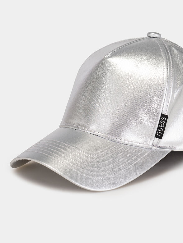 Baseball cap in silver color ANGELIQUE - 3
