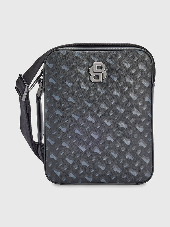 Crossbody bag with monogram print - 1