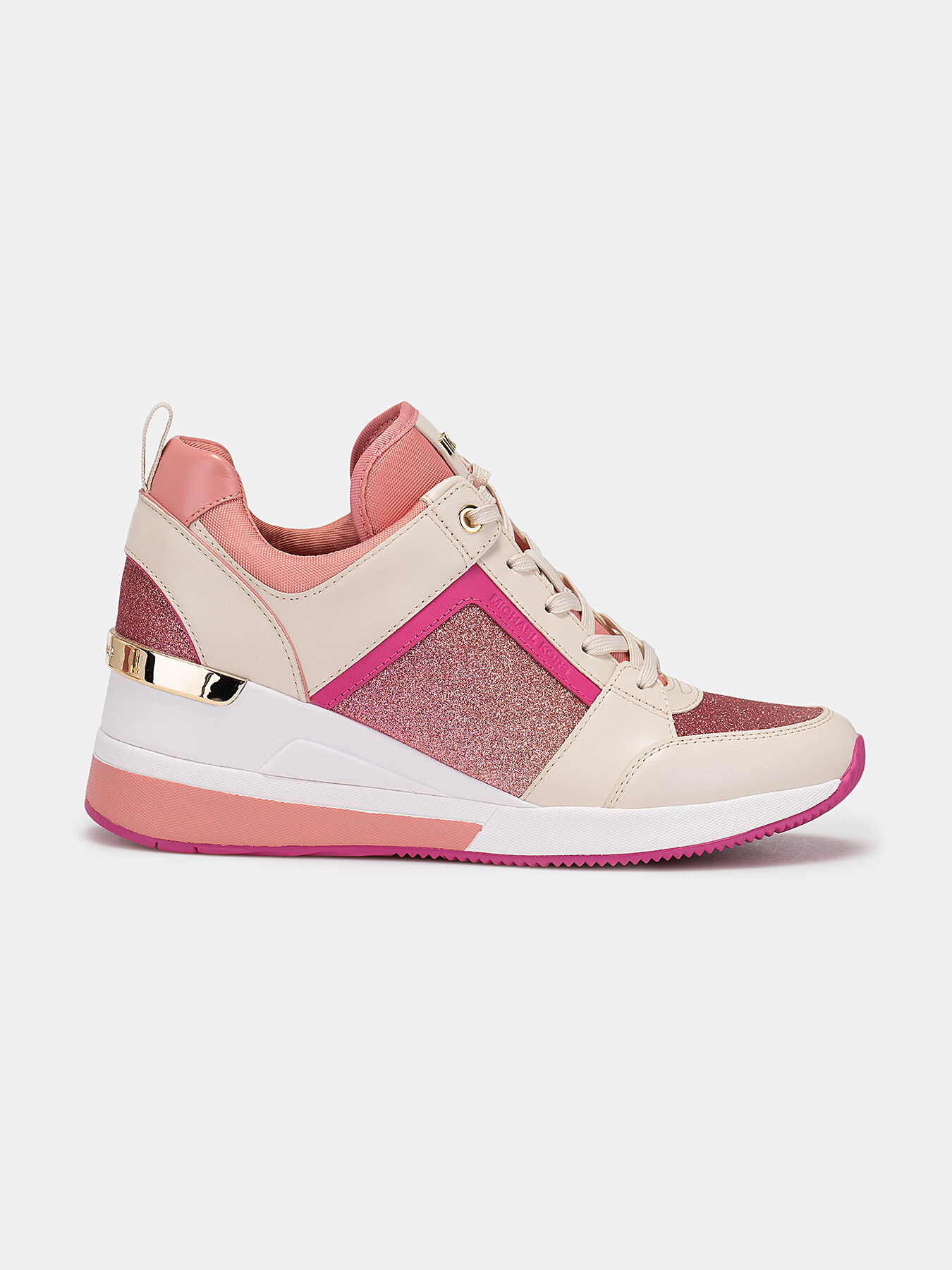 GEORGIE sneakers with brocade inserts brand MICHAEL KORS Globalbrandsstore en