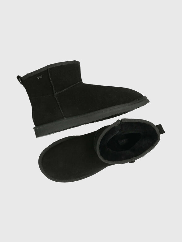 KIMO OLYMPIA black boots in leather  - 6