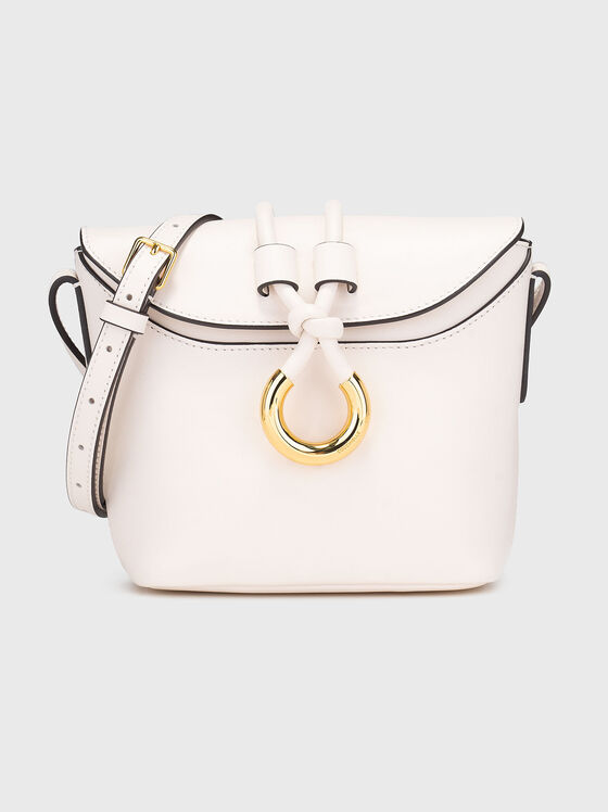 Leather crossbody bag with adjustable handle - 1