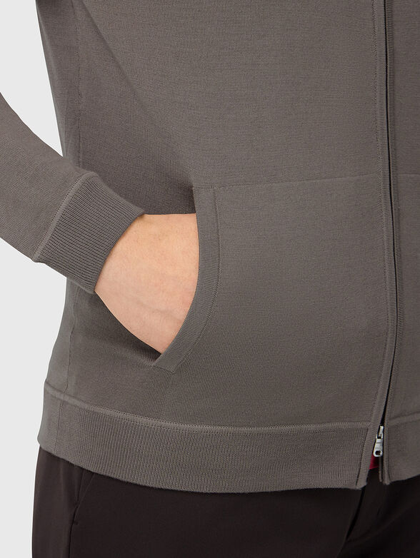 Wool sweatshirt  - 4