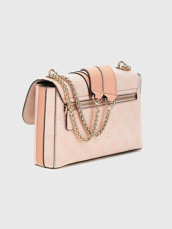 NOREEN black bag with monogram print - 2