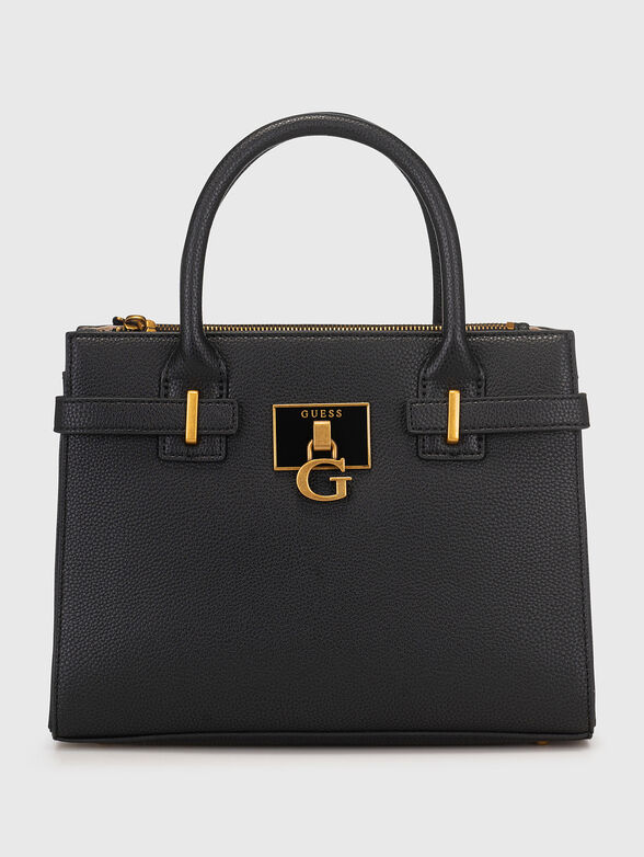 Faux leather tote bag - 1