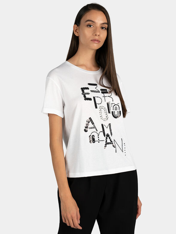 Black Т-shirt with logo - 1