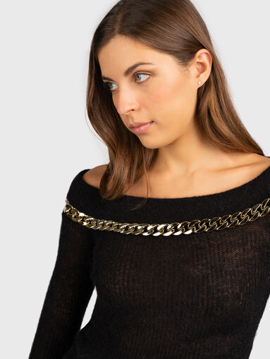 NUVOLA wool blend sweater - 5