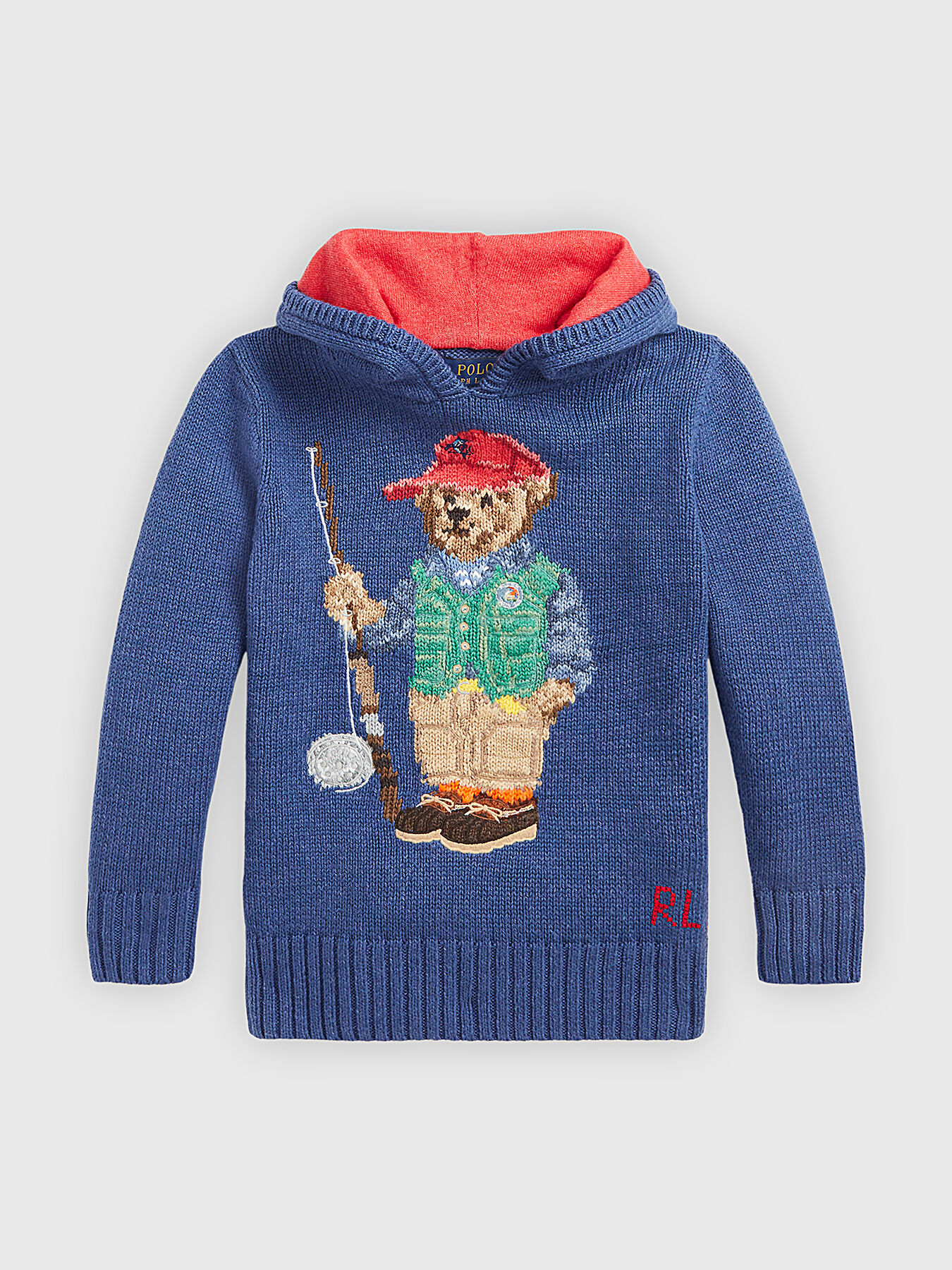 Hooded sweater with Polo Bear embroidery brand POLO RALPH LAUREN Globalbrandsstore en