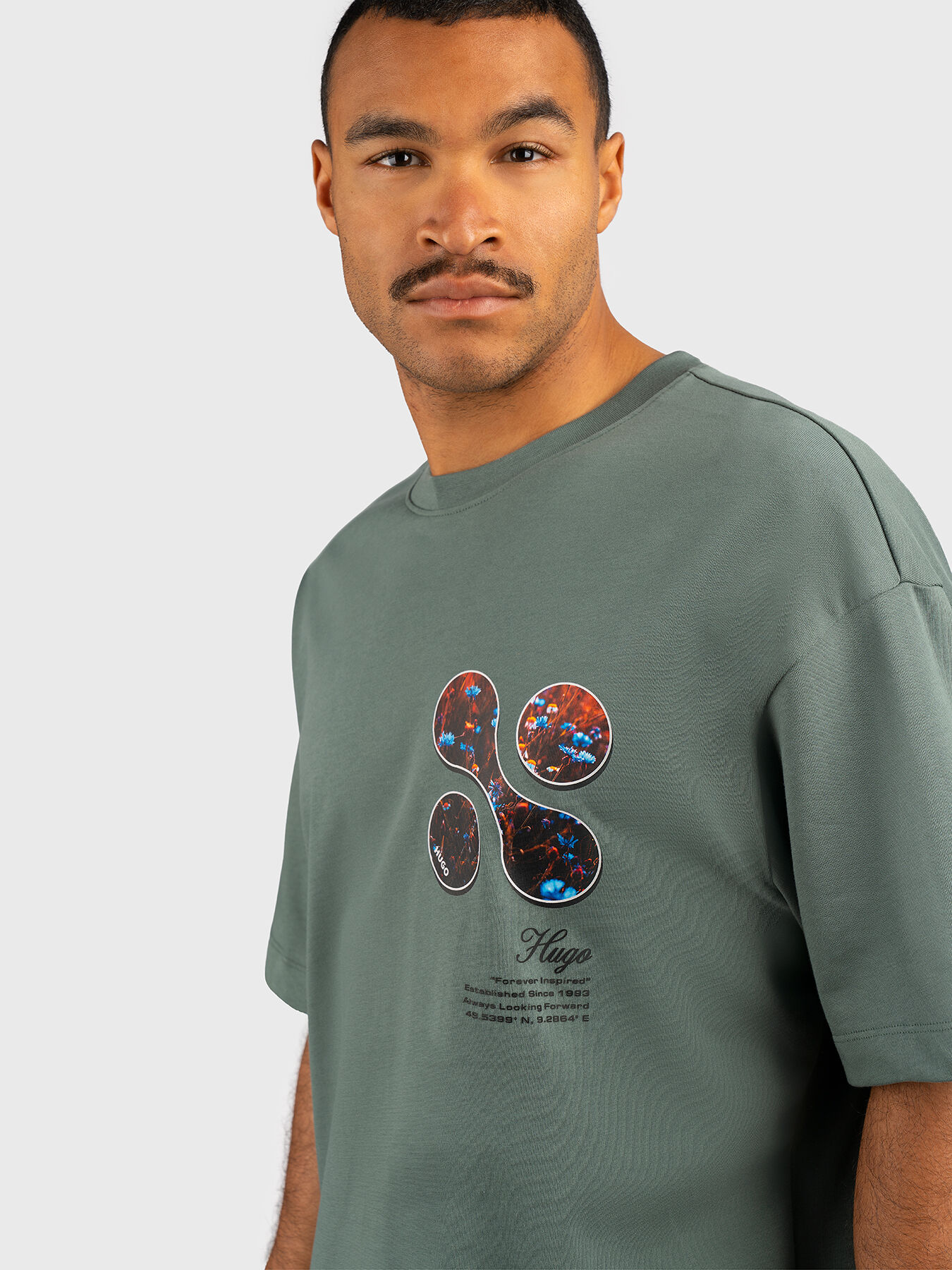 HUGO★Nollico スクリーンプリント ロゴ Tシャツ*送料関税込 DIKINO cotton T-shirt brand HUGO — Globalbrandsstore.com/en