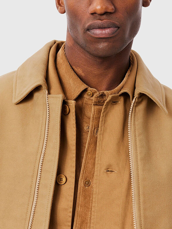 Jacket with embroidered logo - 4