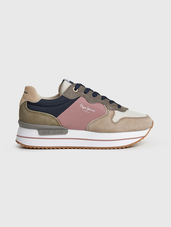 RUSPER QUEEN sports shoes with multicoloured inserts brand Pepe Jeans ...