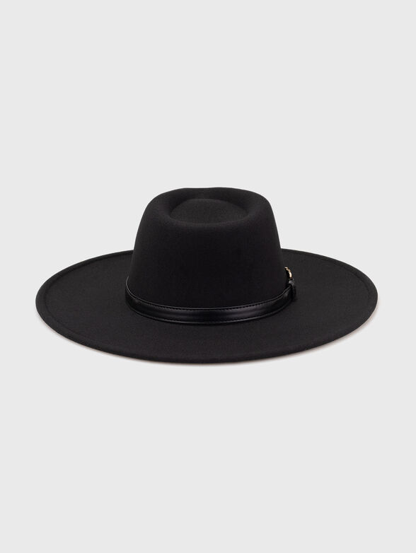 Black fedora hat - 2