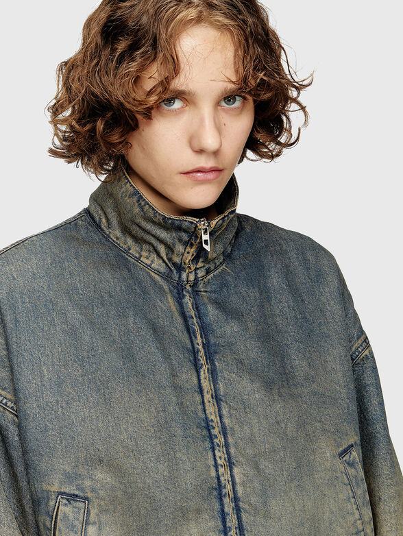 DE-FLOWER-S denim transitional jacket - 4