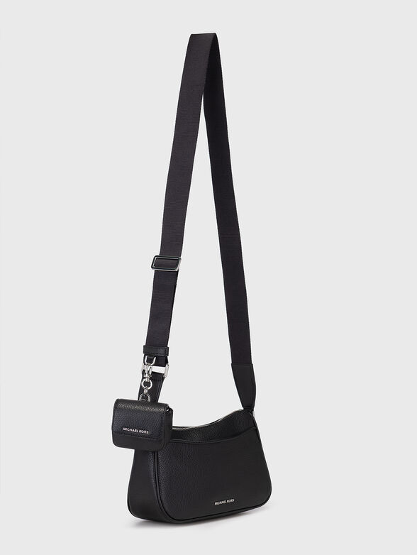 Leather crossbody bag with detachable wallet - 2