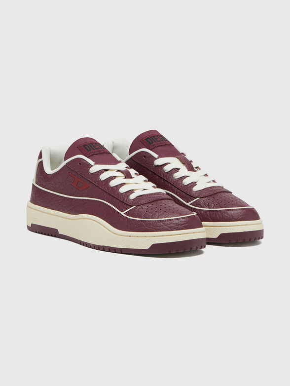 S-TRACKER-D textured leather sneakers - 2